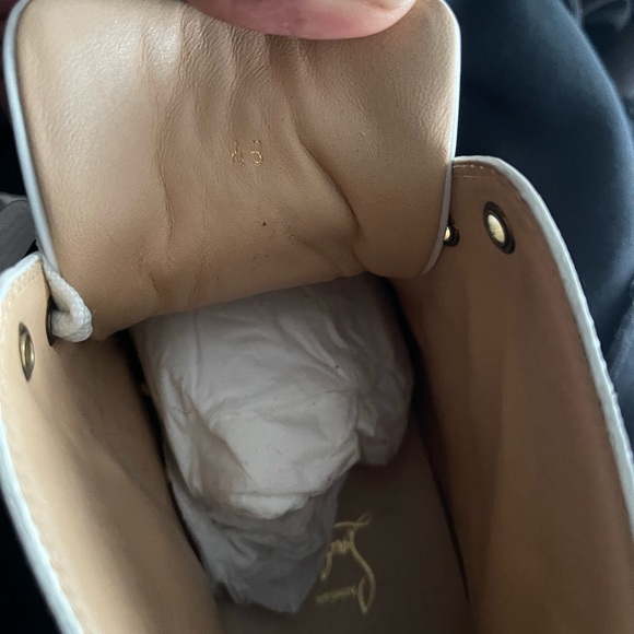 Authentic Christian Loubitin Mens Spike Sneaker
size EU 45/US 12 worn 4x - Picture 3 of 5